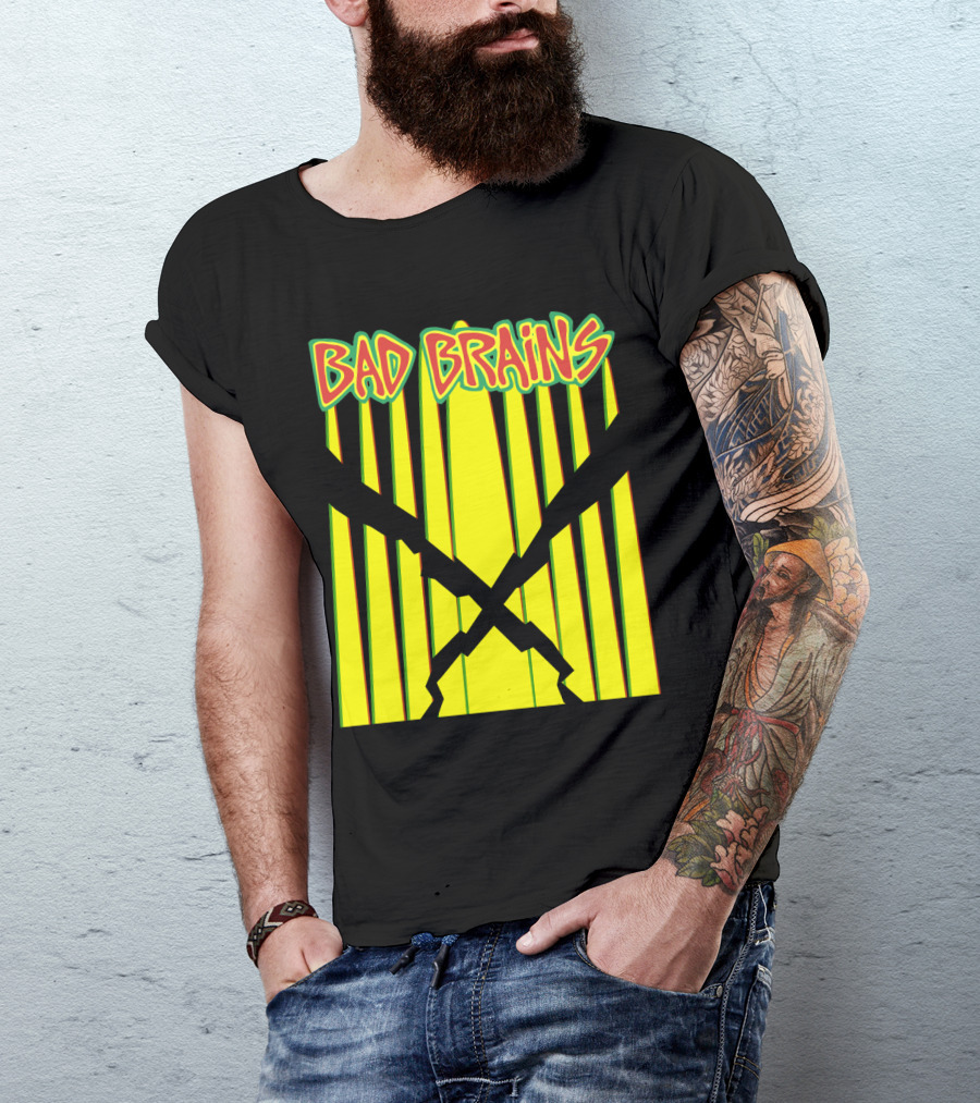 Bad Brains Iconic Yellow T-Shirt