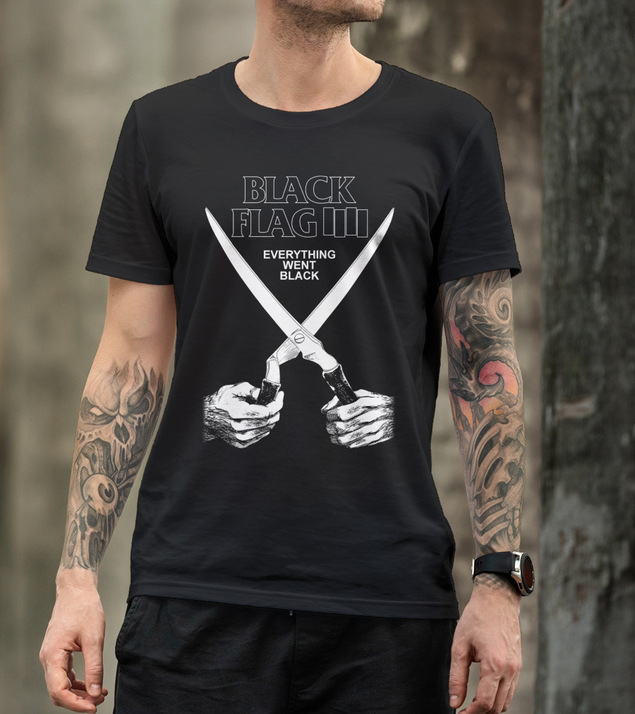 Black Flag Iii Everything Went Black T-Shirt