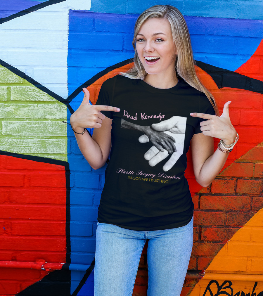 Dead Kennedys Plastic Surgery Disasters In God We Trust Inc T-Shirt