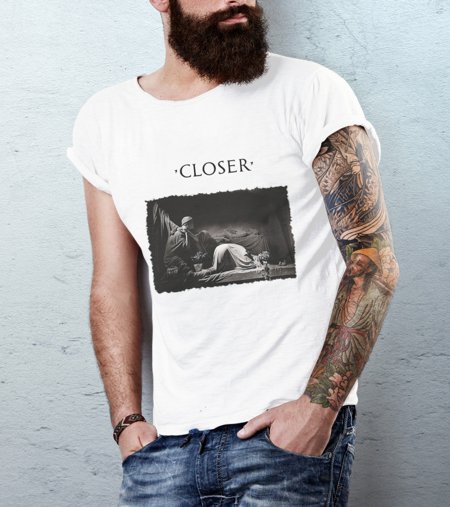Joy Division Closer Album Cover Artistic Rendition T-Shirt
