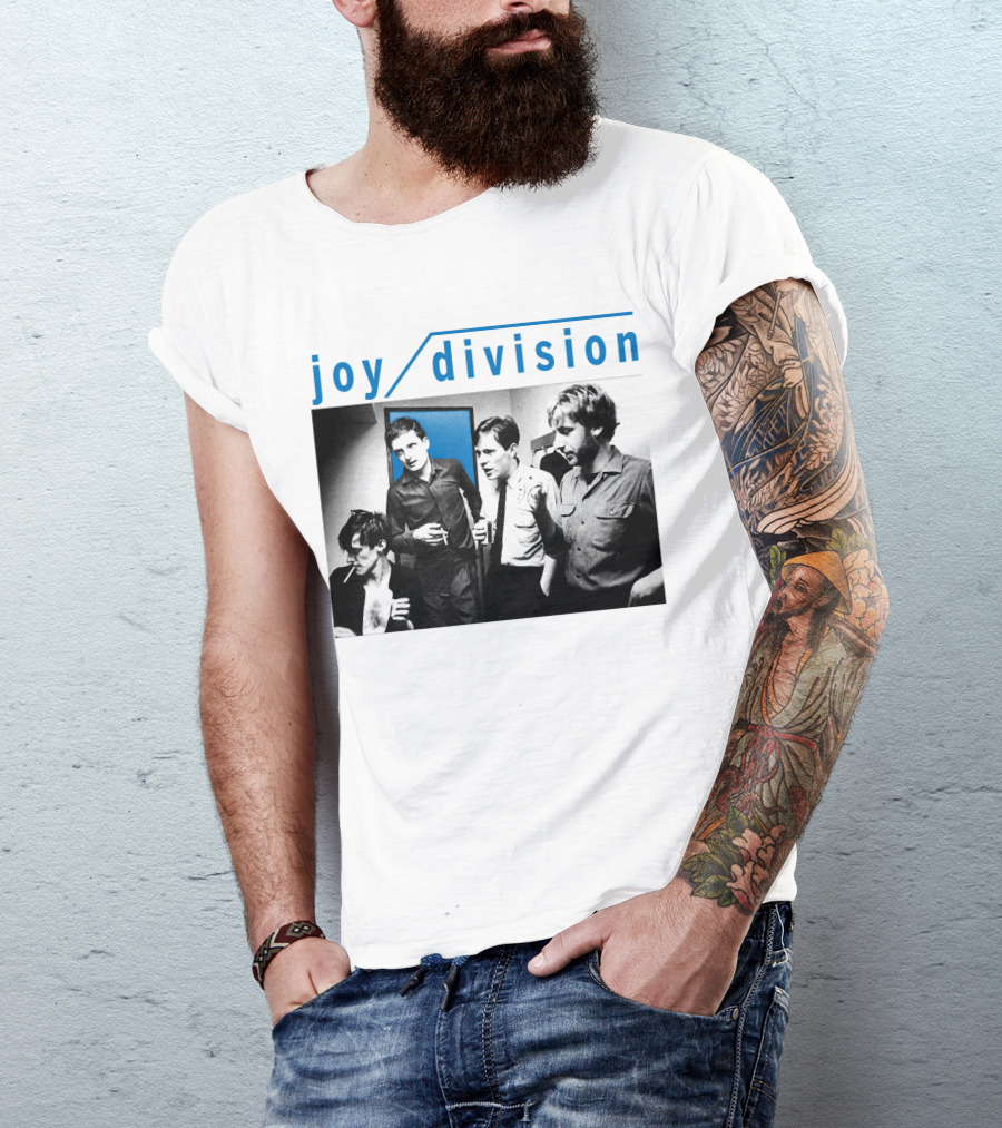 Joy Division Band Vintage Group Photo T-Shirt