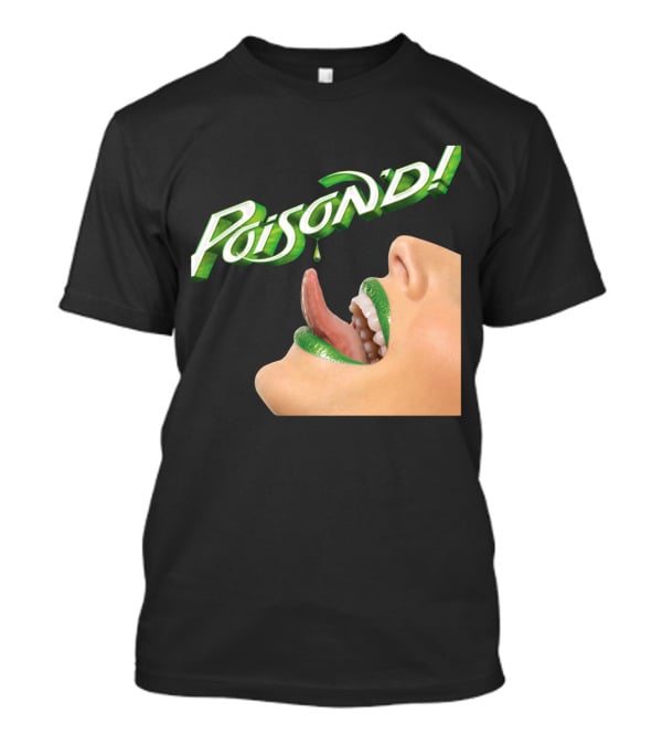 Poison'd Licking Green Lips T-Shirt
