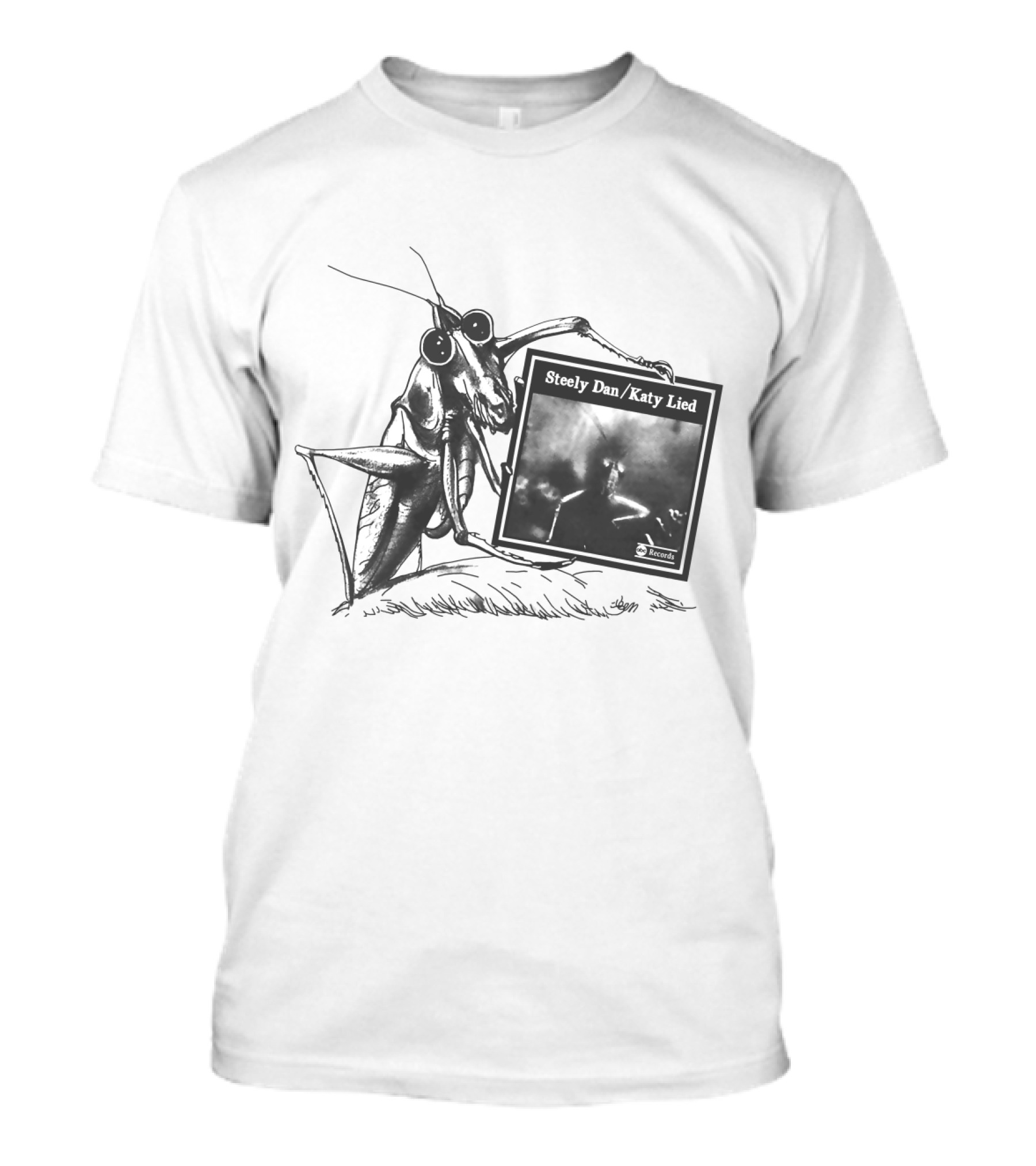 Steely Dan Katy Lied Album Cover Illustration Mantid T-Shirt