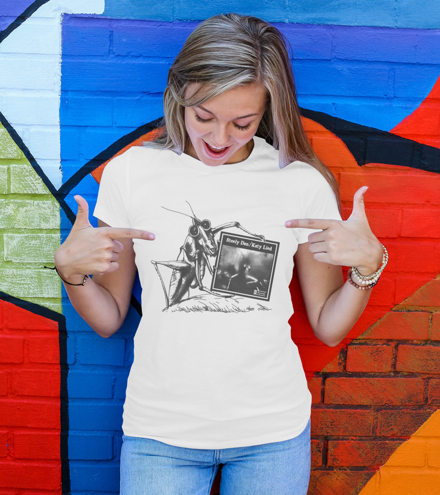Steely Dan Katy Lied Album Cover Illustration Mantid T-Shirt