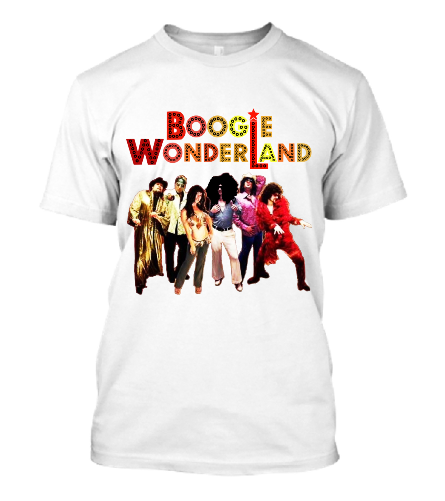 Boogie Wonderland Retro Disco Group Performance T-Shirt