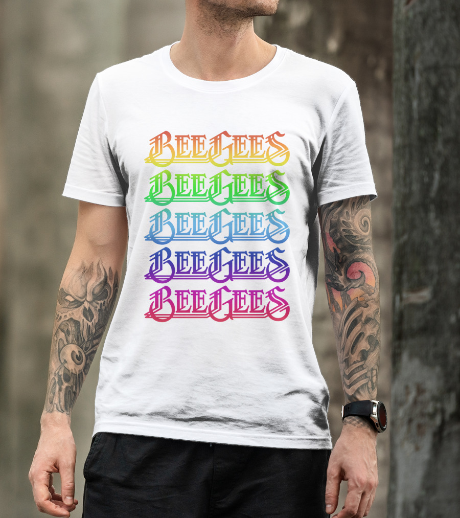 Bee Gees Rainbow T-Shirt