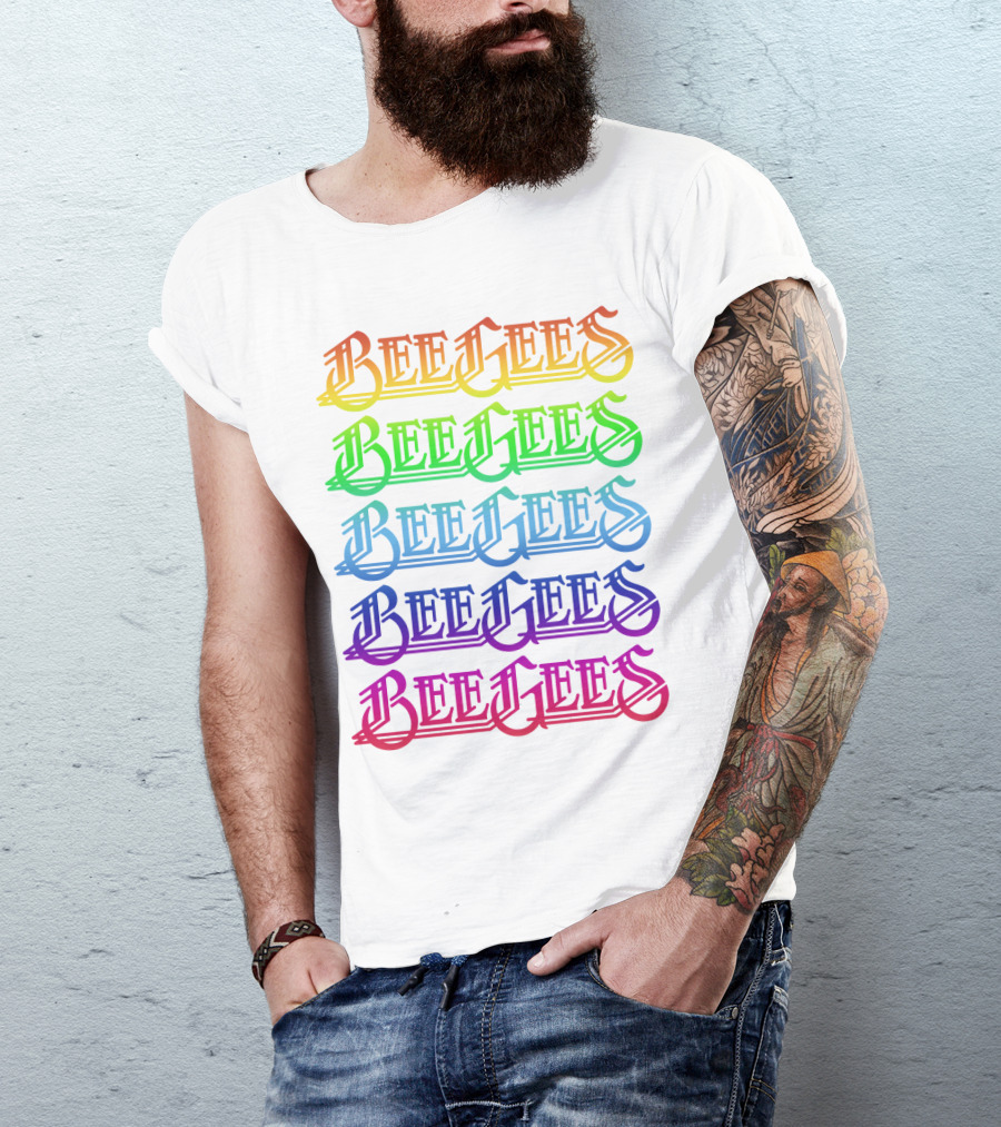 Bee Gees Rainbow T-Shirt