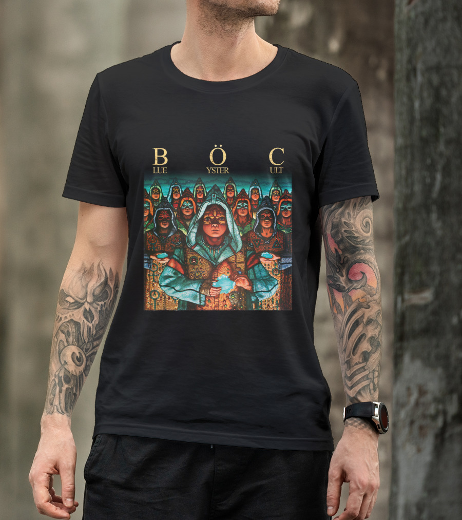 Blue Öyster Cult Group Artwork T-Shirt