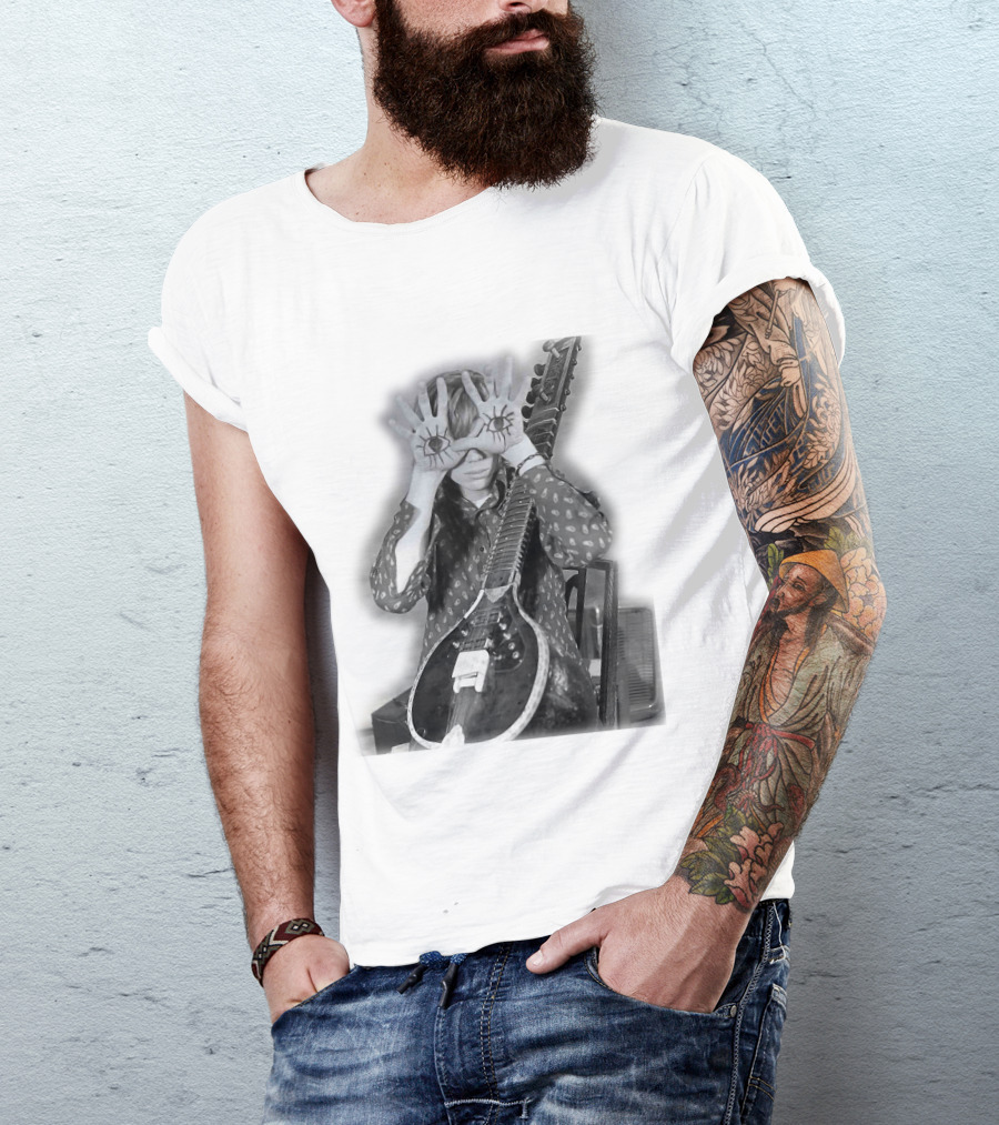 Psychedelic Eyes With Sitar Vibes T-Shirt