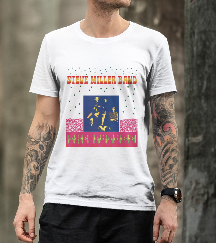 Steve Miller Band Cactus And Stars T-Shirt