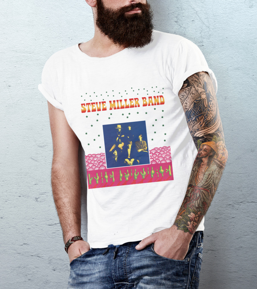 Steve Miller Band Cactus And Stars T-Shirt