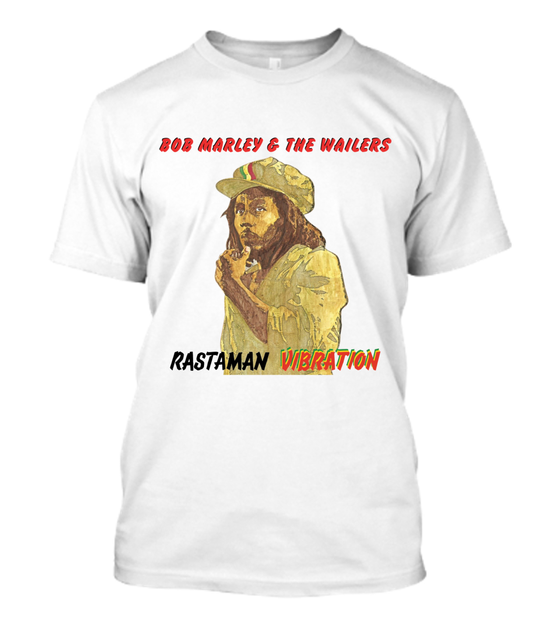 Bob Marley & The Wailers Rastaman Vibration T-Shirt