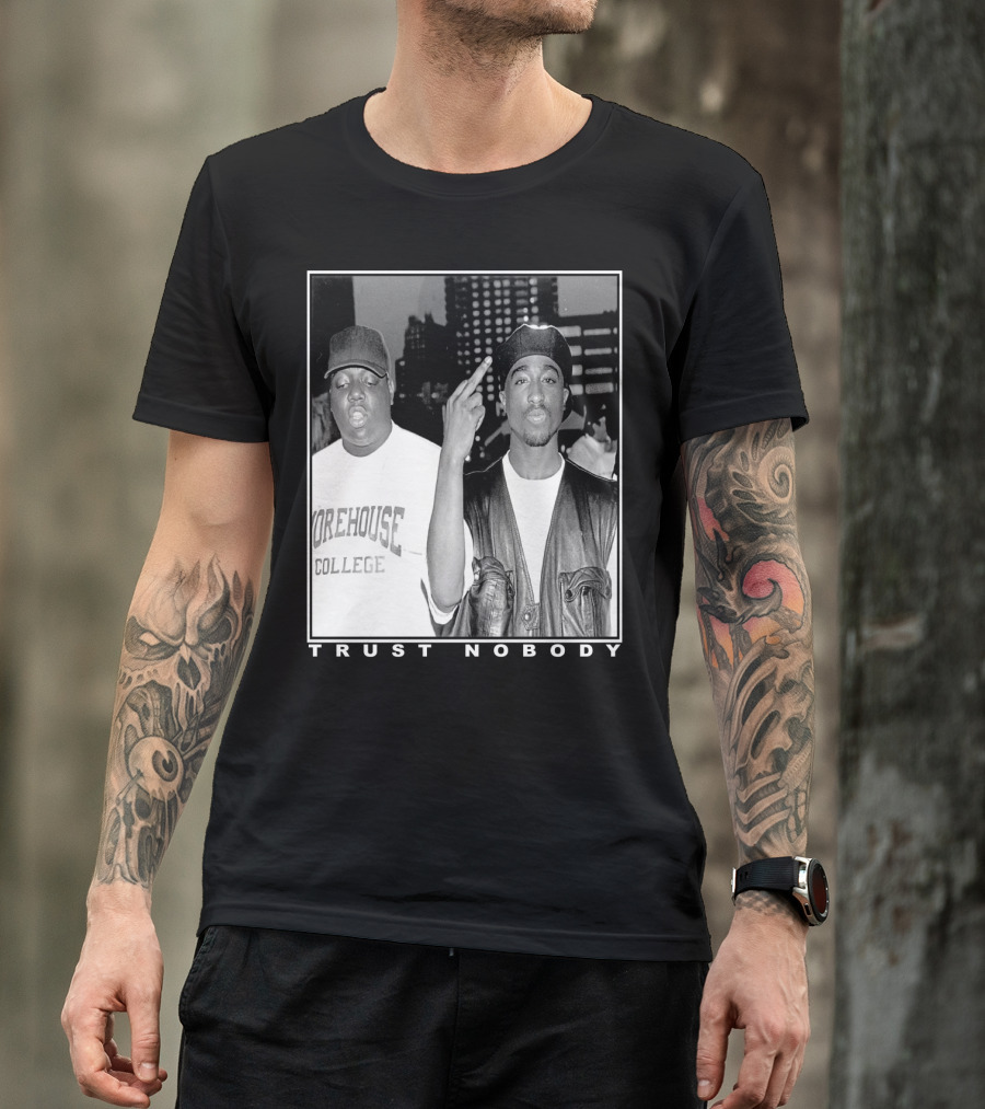 Trust Nobody Morehouse College Duo Retro T-Shirt