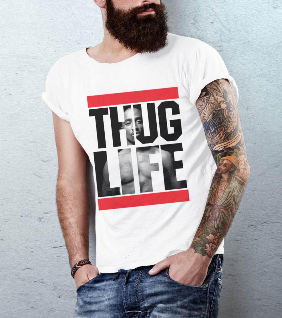 Thug Life Tpsk 37 2Pac Tribute T-Shirt