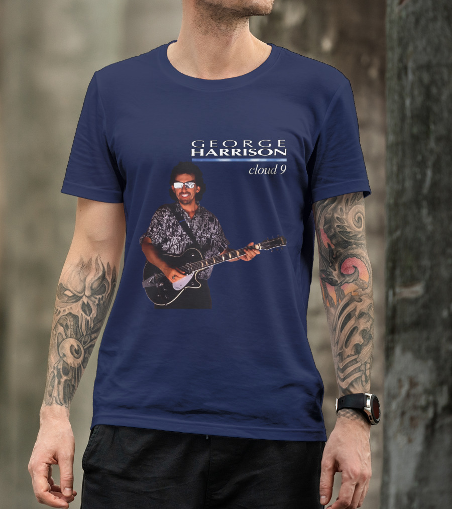 George Harrison Cloud 9 Album Art T-Shirt