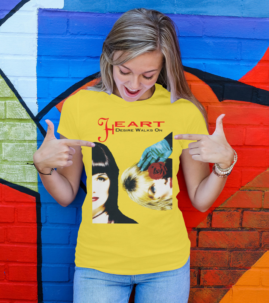 Heart Desire Walks On T-Shirt
