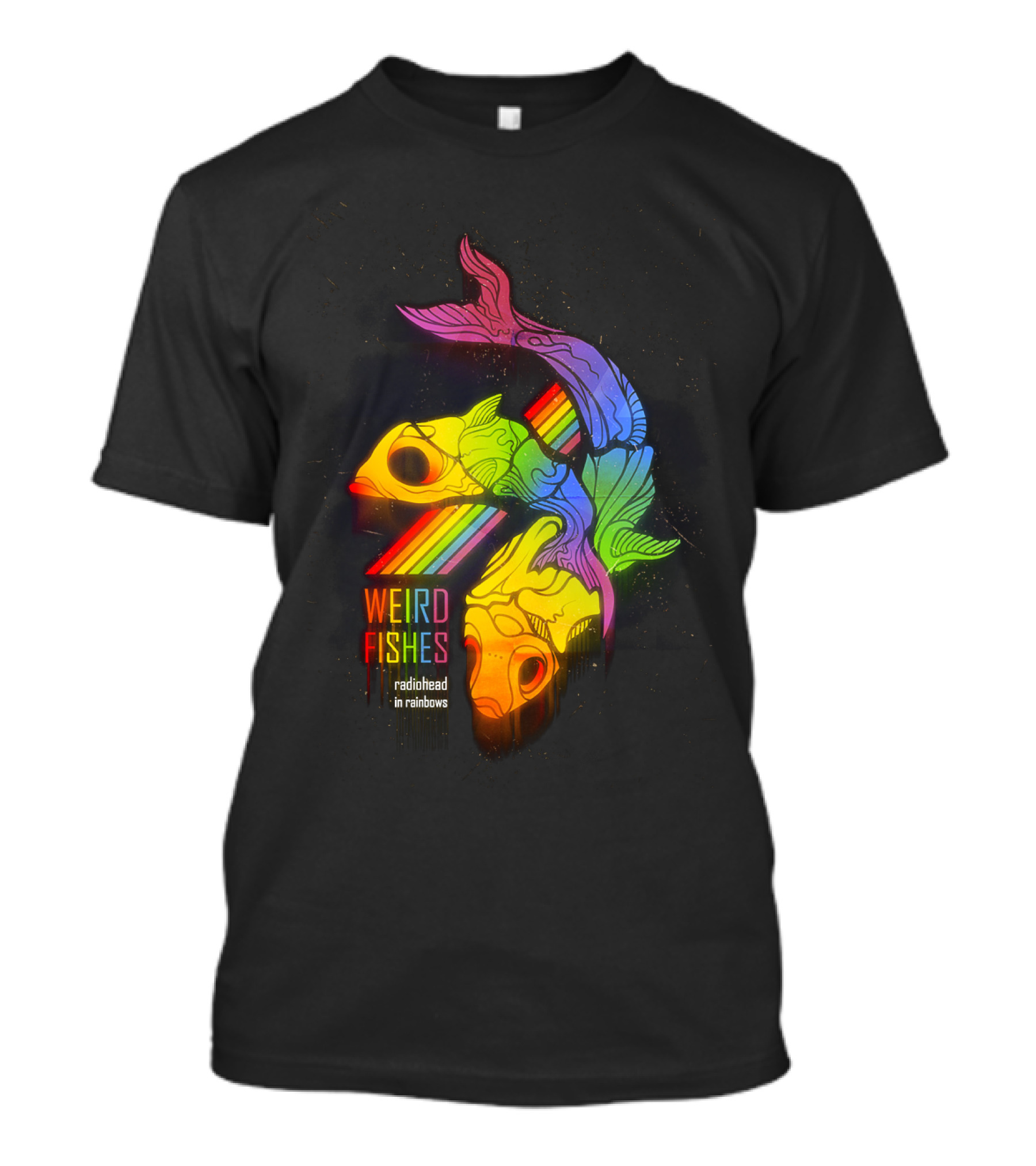 Weird Fishes Radiohead In Rainbows T-Shirt
