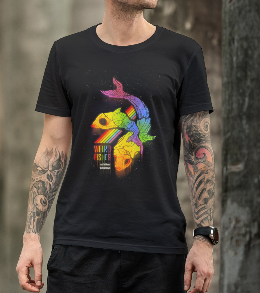 Weird Fishes Radiohead In Rainbows T-Shirt