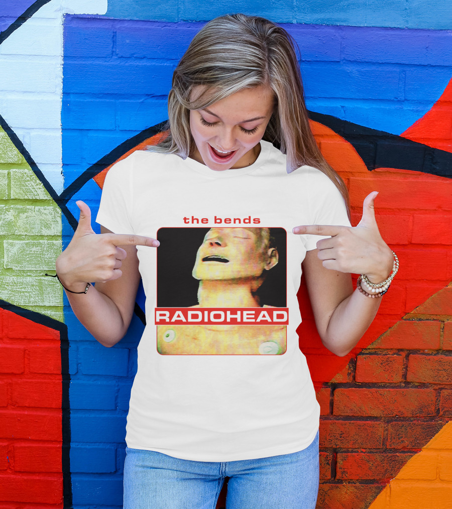 The Bends Radiohead Album Cover Iconic Art T-Shirt