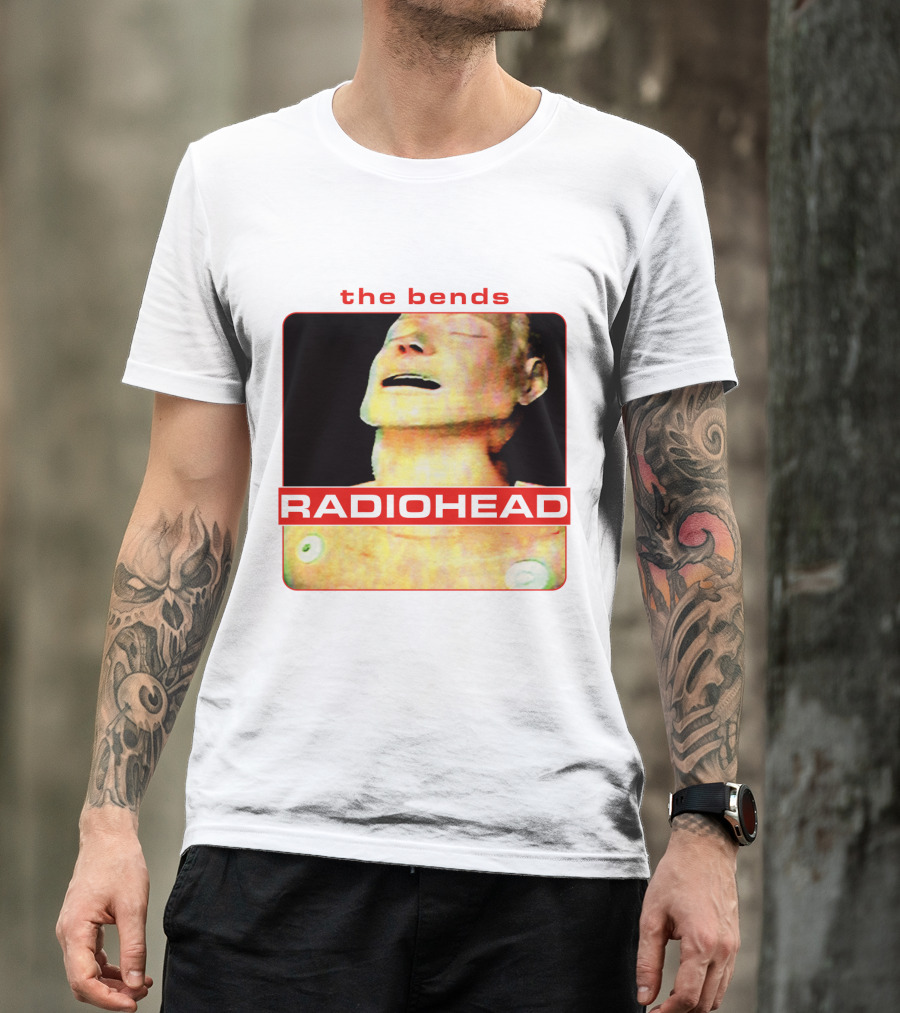 The Bends Radiohead Album Cover Iconic Art T-Shirt