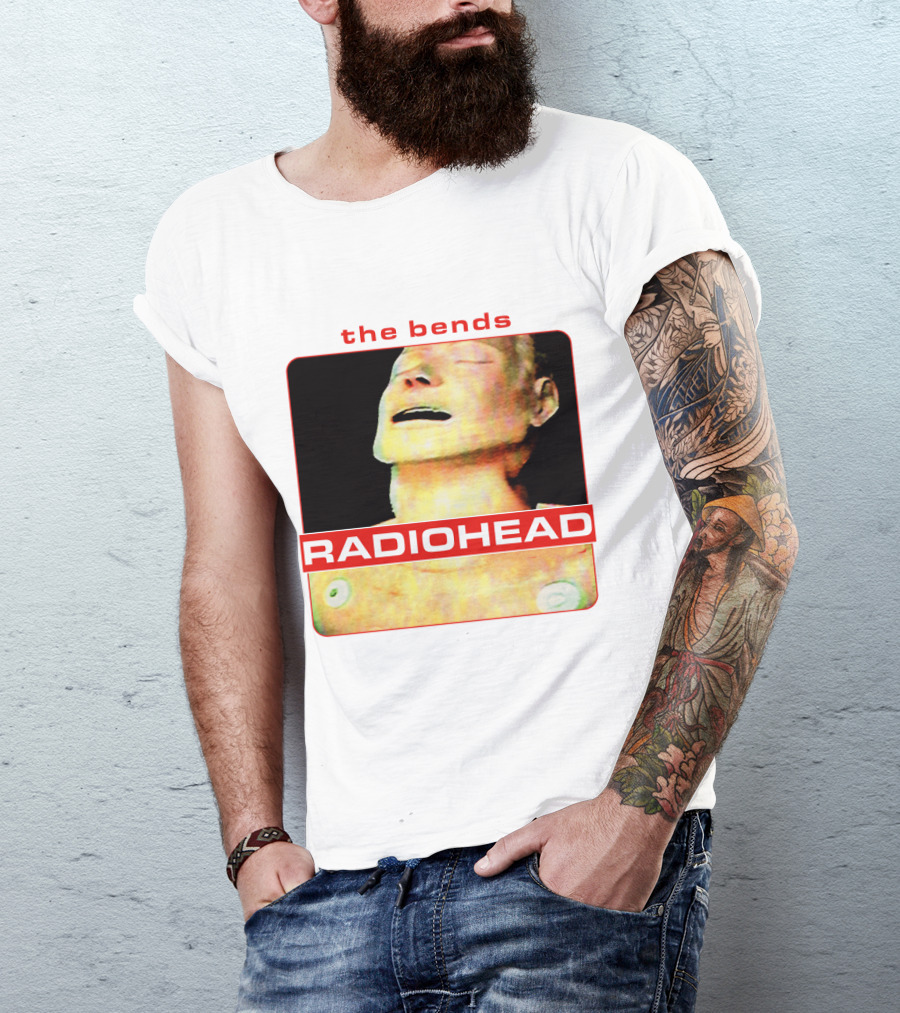 The Bends Radiohead Album Cover Iconic Art T-Shirt