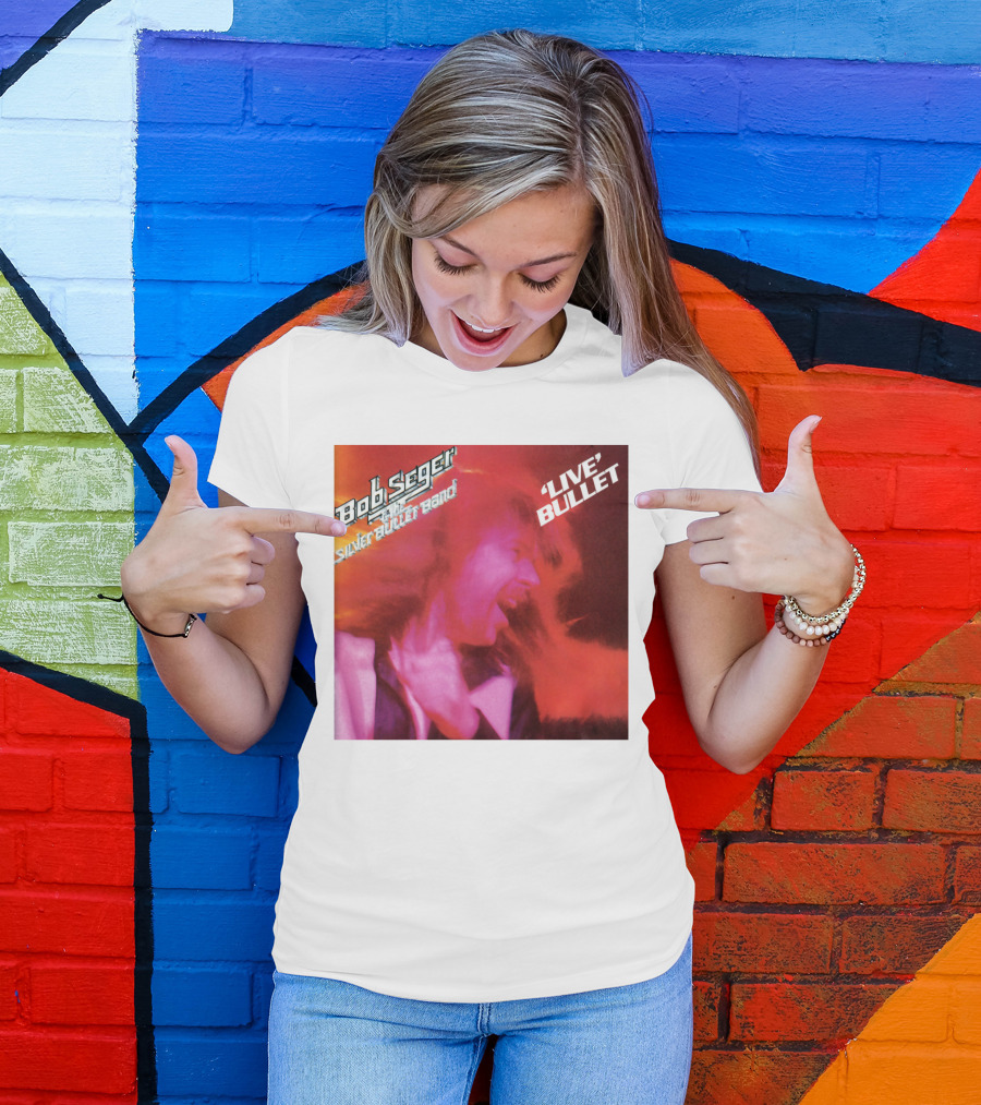 Bob Seger And The Silver Bullet Band 'Live' Bullet T-Shirt