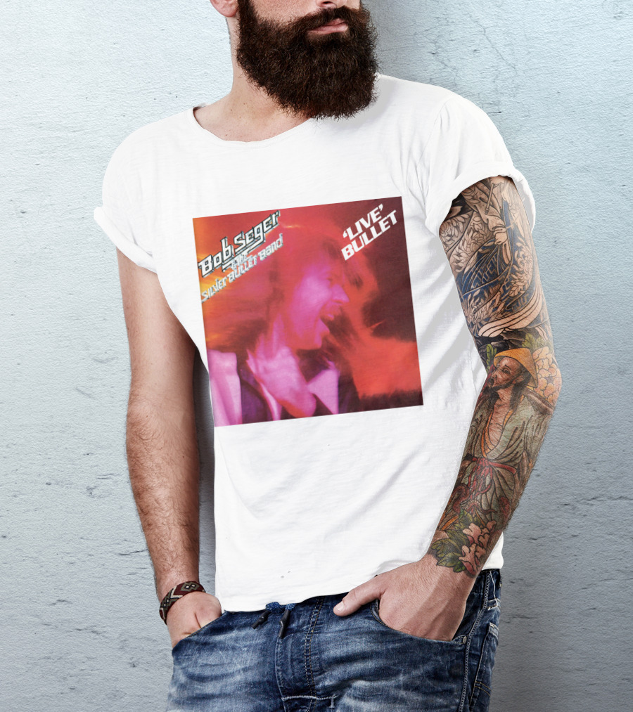 Bob Seger And The Silver Bullet Band 'Live' Bullet T-Shirt
