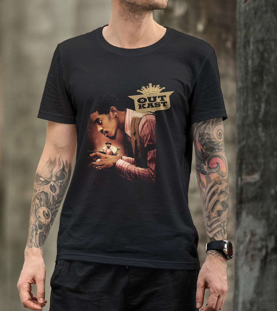 Outkast Classic Album Imagery With Crown T-Shirt