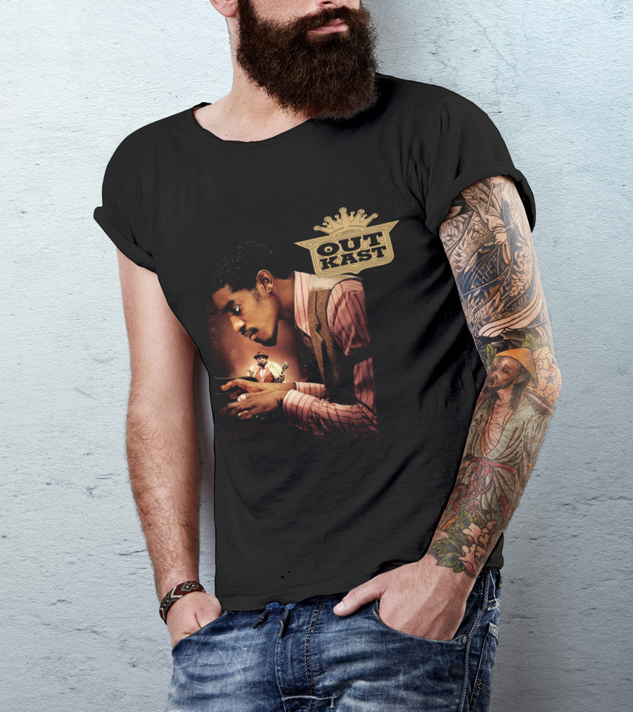 Outkast Classic Album Imagery With Crown T-Shirt
