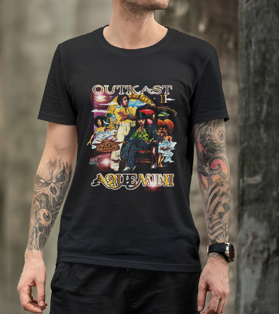 Outkast Aquemini Album Cover Art T-Shirt