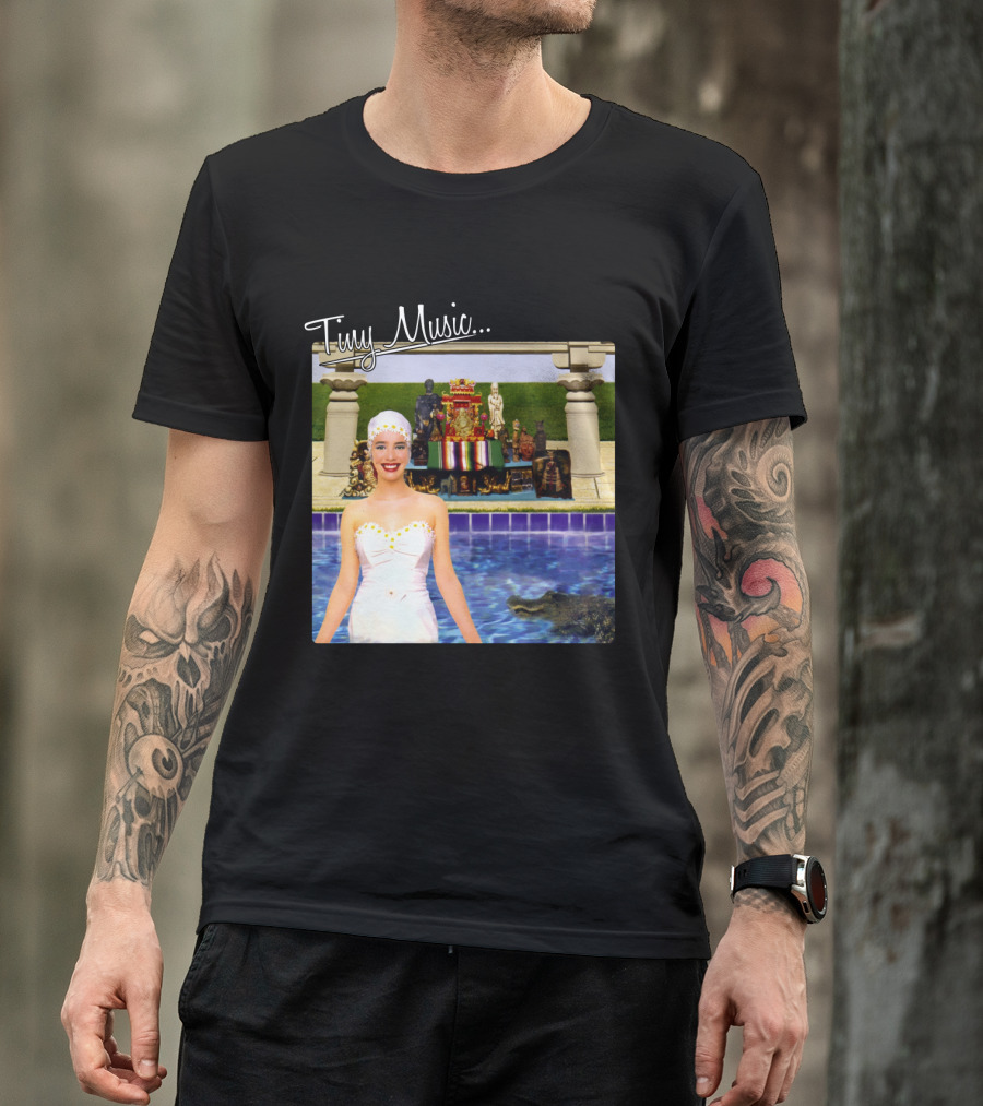 Tiny Music... Spaß Im Schwimmbad Mit Stp Cover Collage T-Shirt