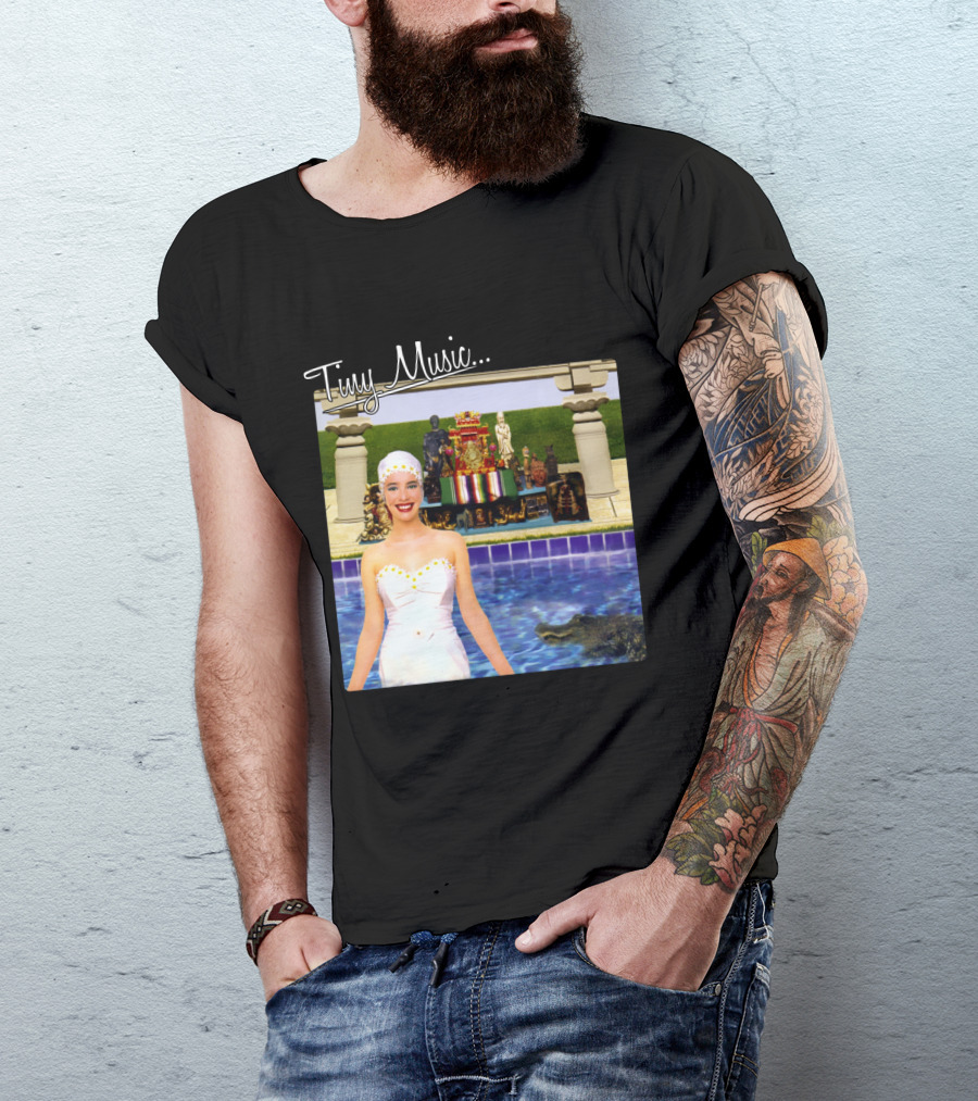 Tiny Music... Spaß Im Schwimmbad Mit Stp Cover Collage T-Shirt