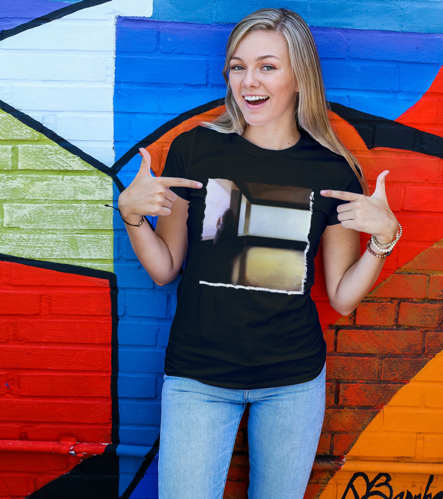 Mysterious Shadow By The Window T-Shirt