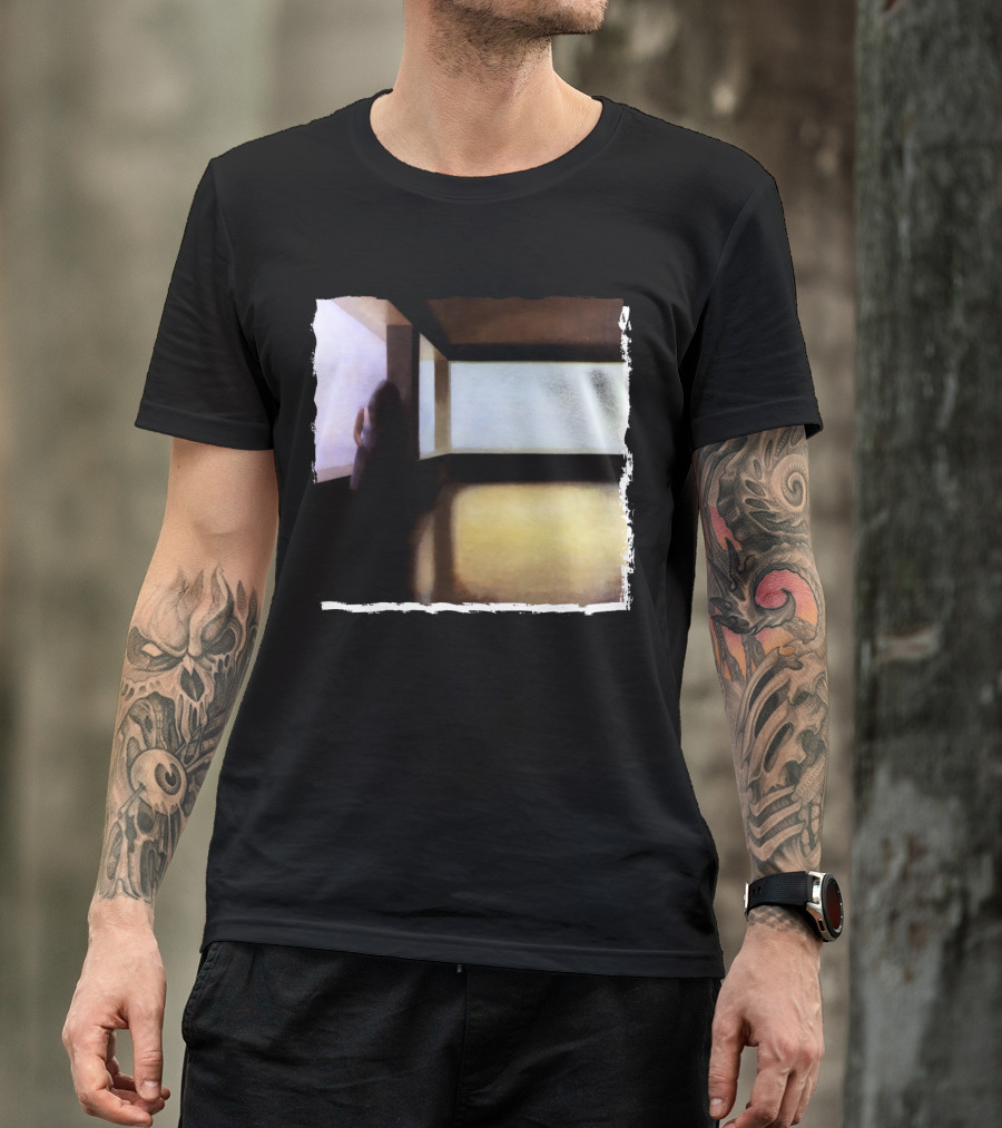 Mysterious Shadow By The Window T-Shirt
