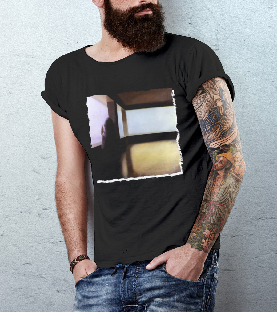 Mysterious Shadow By The Window T-Shirt