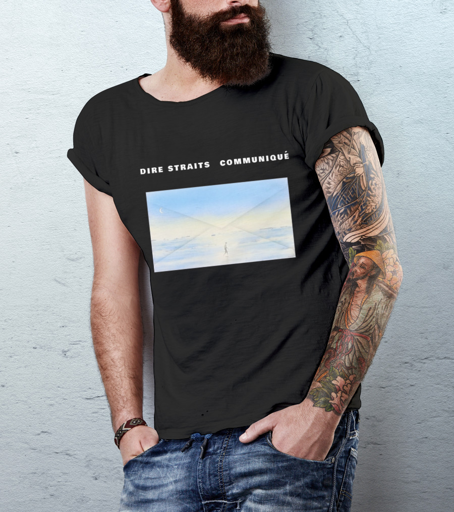 Dire Straits Communiqué Album Cover Artwork T-Shirt