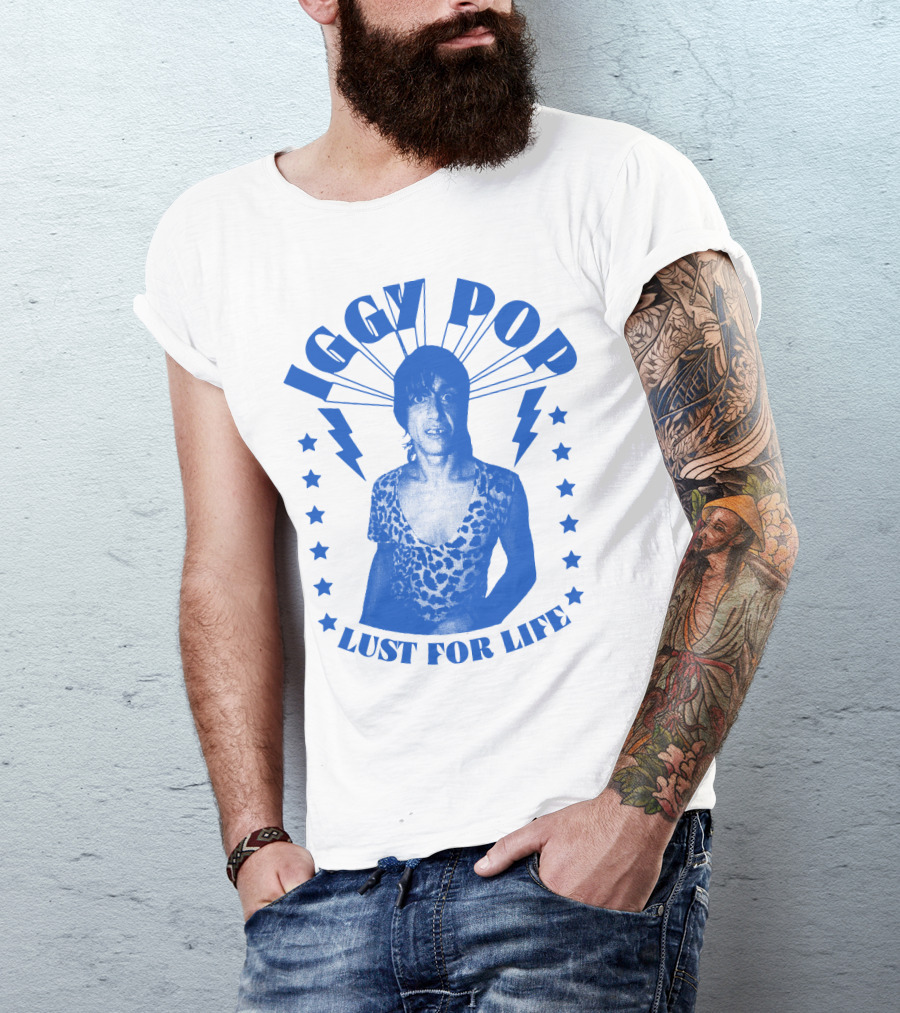 Iggy Pop Lust For Life Tsg T-Shirt