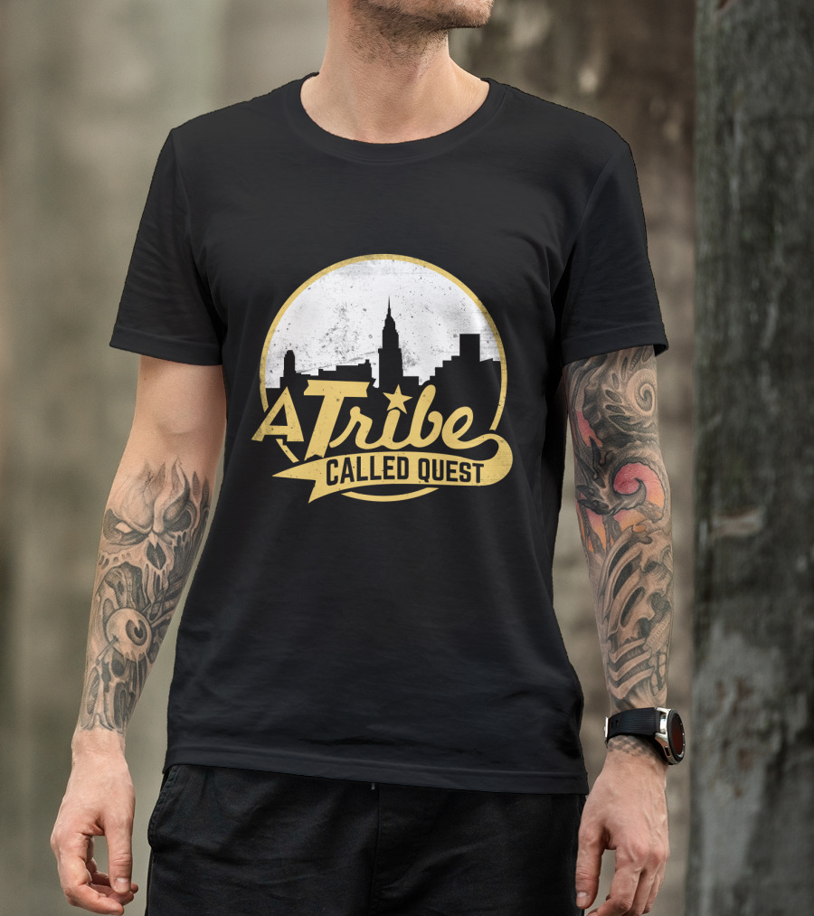 A Tribe Called Quest New York Skyline Silhouette T-Shirt