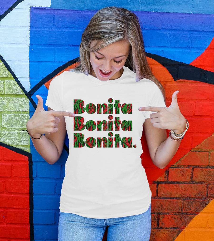 Bonita Bonita Bonita Atcq 21 Pattern T-Shirt