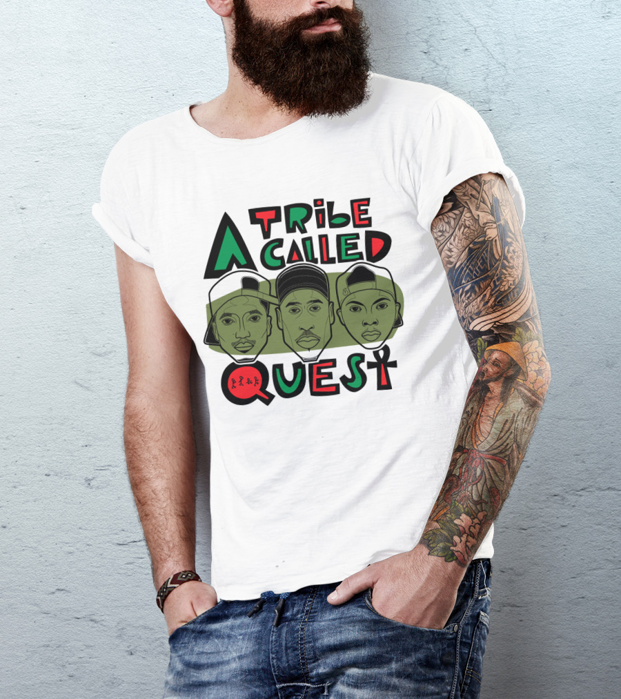 A Tribe Called Quest Faces Artwork T-Shirt