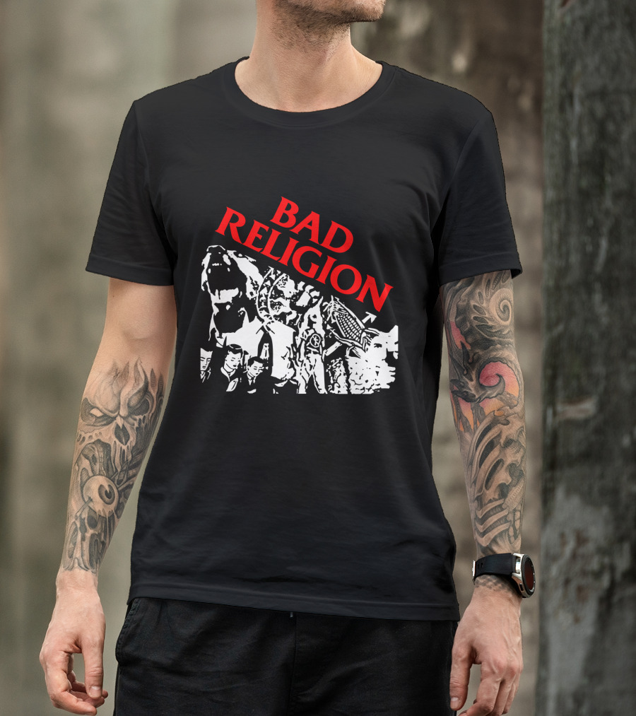 Bad Religion Collage Iconography T-Shirt