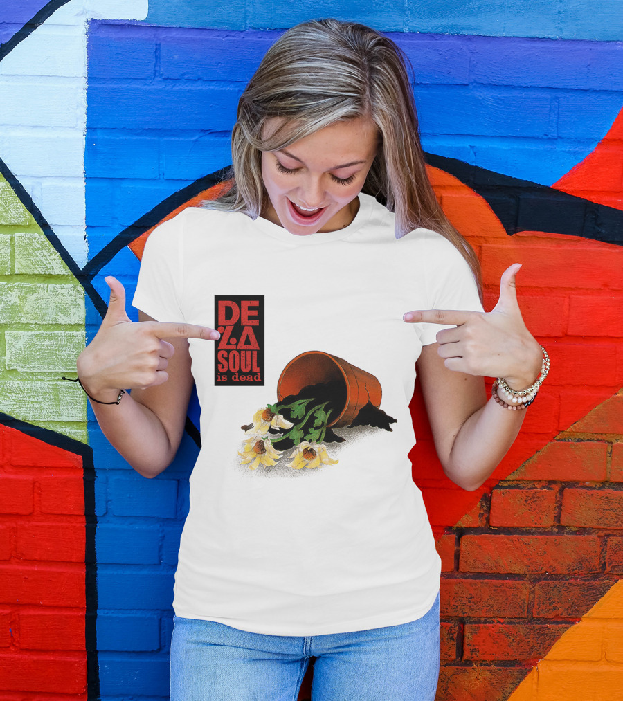 De La Soul Is Dead Flower Pot T-Shirt