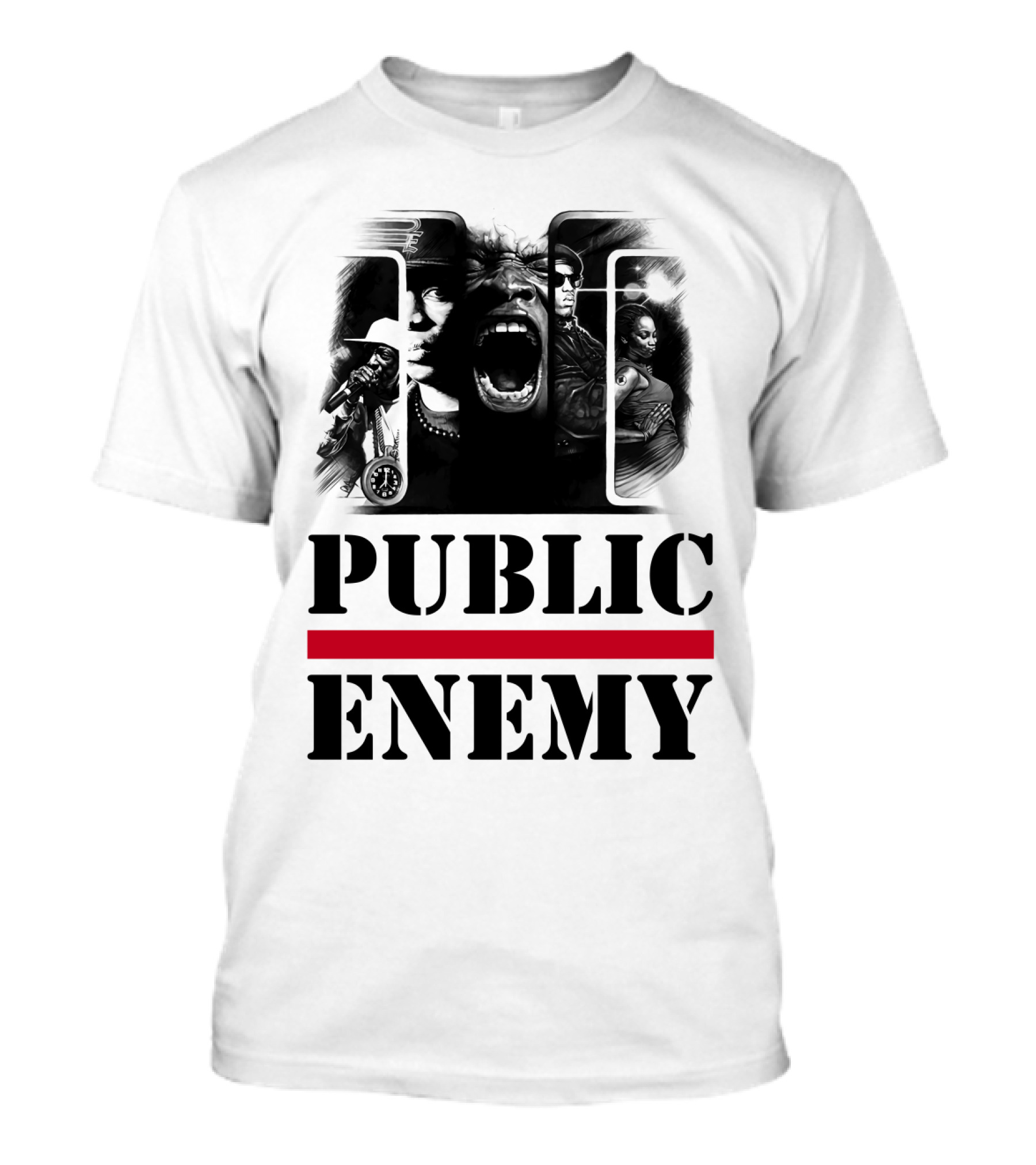 Public Enemy Iconic Hip Hop Music Legacy T-Shirt