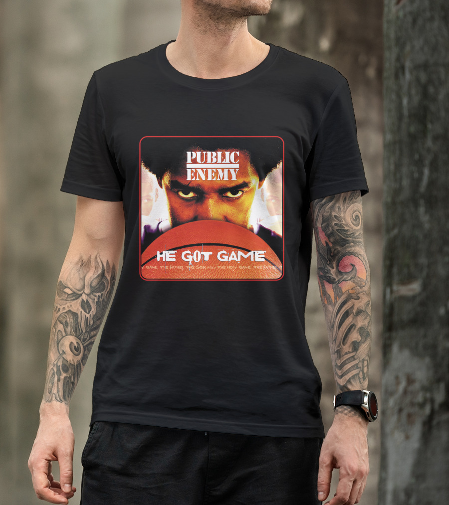 Public Enemy He Got Game The Father The Son And The Holy Game T-Shirt