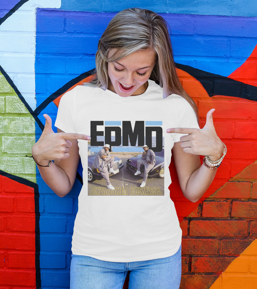 Epmd Unfinished Business Album Cover Eleven T-Shirt