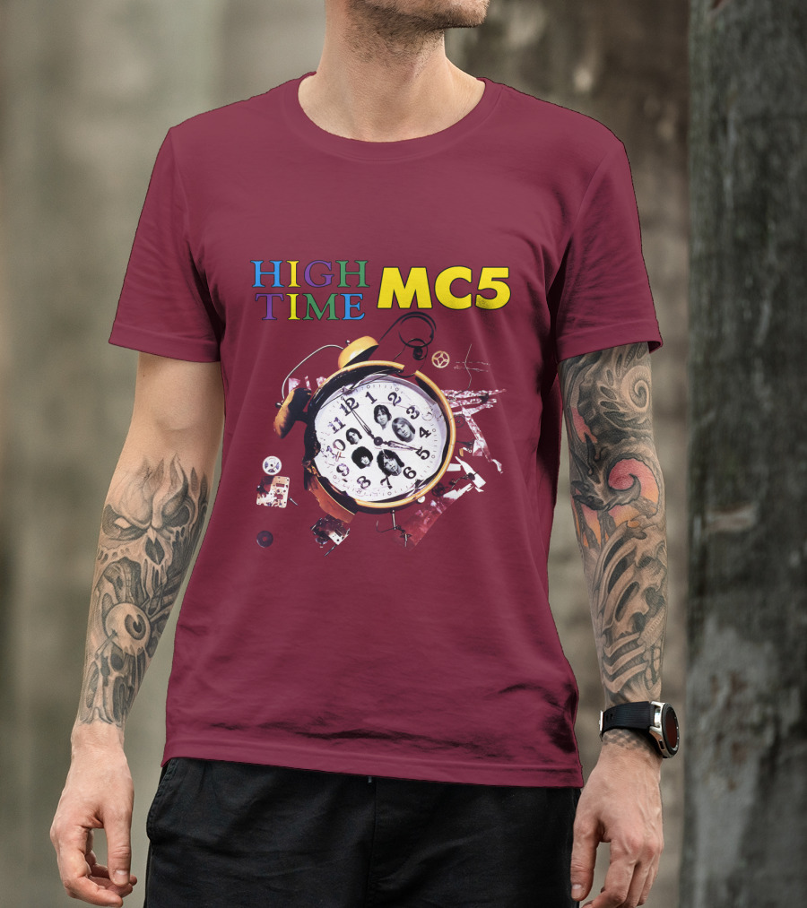 High Time Mc5 Clock T-Shirt