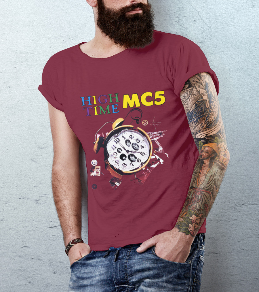 High Time Mc5 Clock T-Shirt