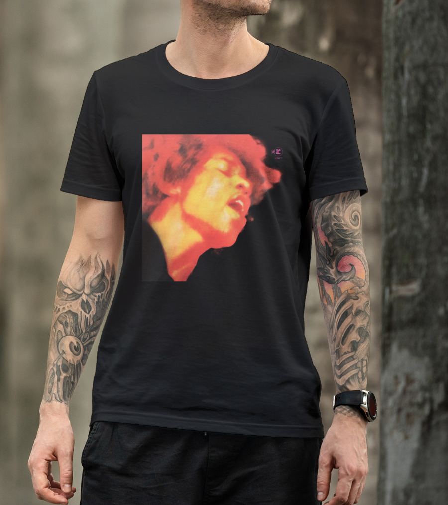 Electric Ladyland The Jimi Hendrix Experience Album Cover T-Shirt