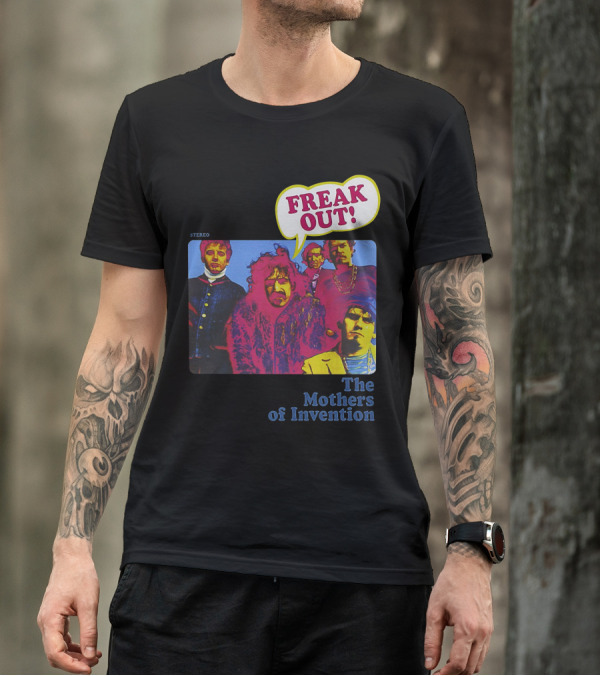 Freak Out The Mothers Of Invention Vintage Album Cover T-Shirt