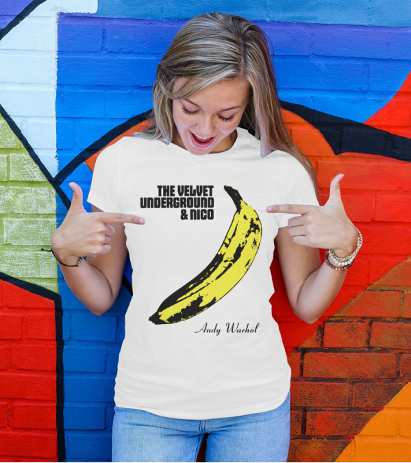 The Velvet Underground And Nico Andy Warhol Banana T-Shirt